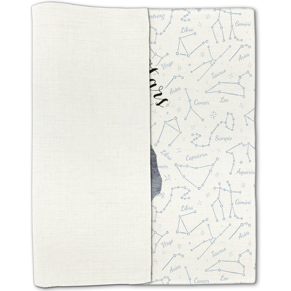 Zodiac Constellations Linen Placemat - Folded Half