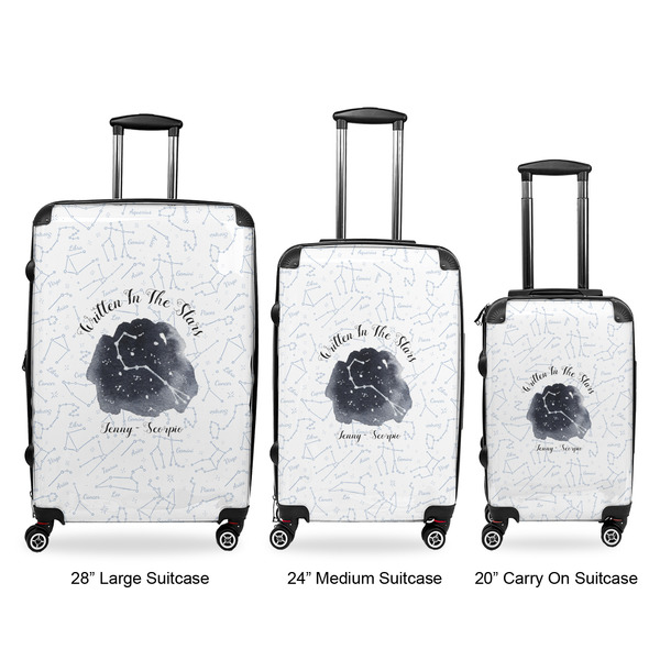 Zodiac Constellations Luggage Bags all sizes - With Handle