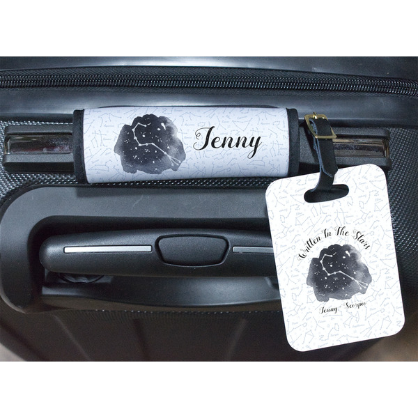 Zodiac Constellations Luggage Wrap & Tag