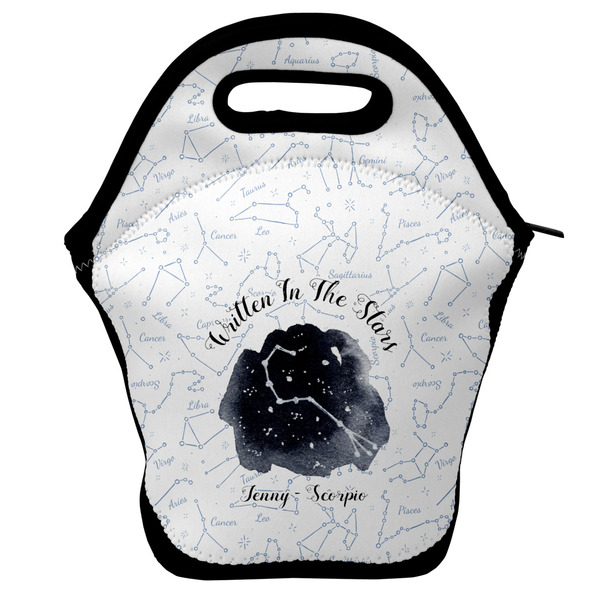 Custom Zodiac Constellations Lunch Bag w/ Name or Text
