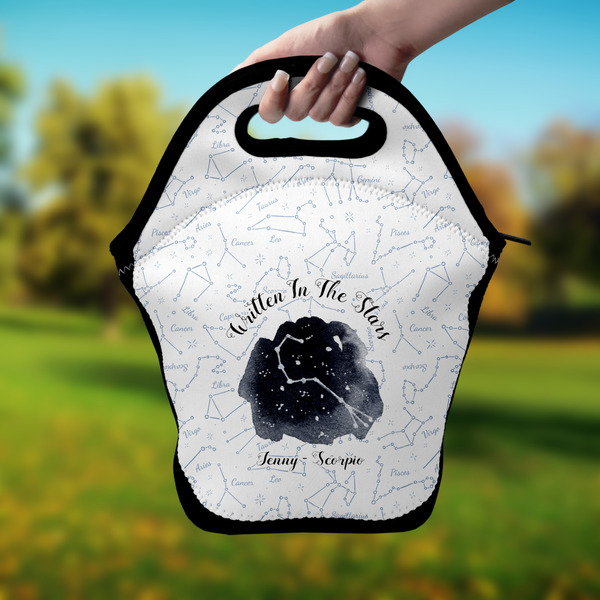 Zodiac Constellations Lunch Bag - Hand