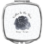 Zodiac Constellations Compact Makeup Mirror (Personalized)