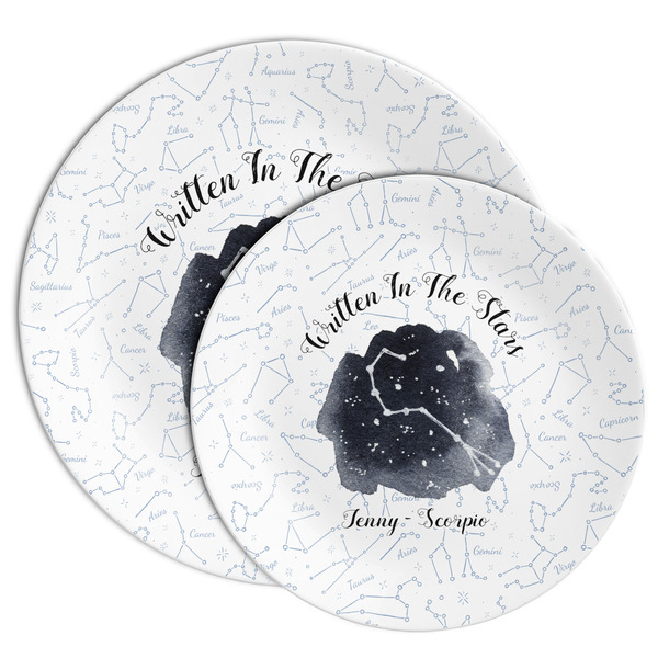 Zodiac Constellations Melamine Plates - PARENT/MAIN
