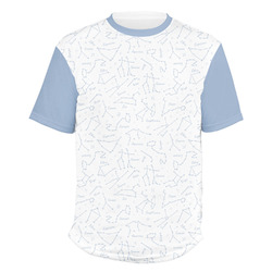 Zodiac Constellations Men's Crew T-Shirt - 2X Large