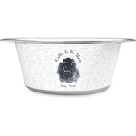 Zodiac Constellations Stainless Steel Dog Bowl - Medium (Personalized)