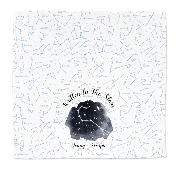 Custom Zodiac Constellations Microfiber Dish Rag (Personalized)