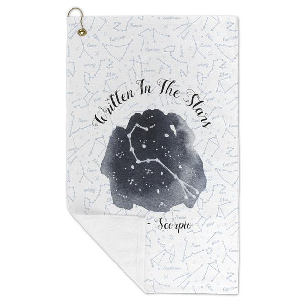 Zodiac Constellations Microfiber Golf Towels - FOLD