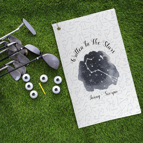 Zodiac Constellations Microfiber Golf Towels - LIFESTYLE