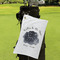 Zodiac Constellations Microfiber Golf Towels - Small - LIFESTYLE