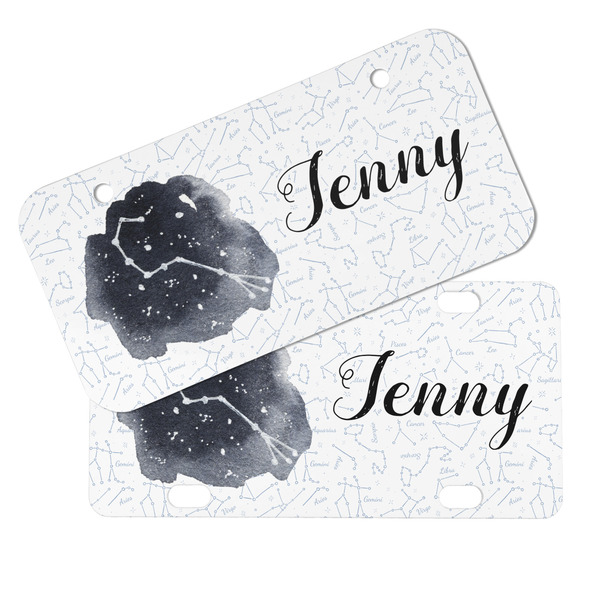 Zodiac Constellations Mini License Plates - MAIN (4 and 2 Holes)