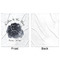 Zodiac Constellations Minky Blanket - 50"x60" - Single Sided - Front & Back