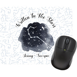 Zodiac Constellations Rectangular Mouse Pad (Personalized)