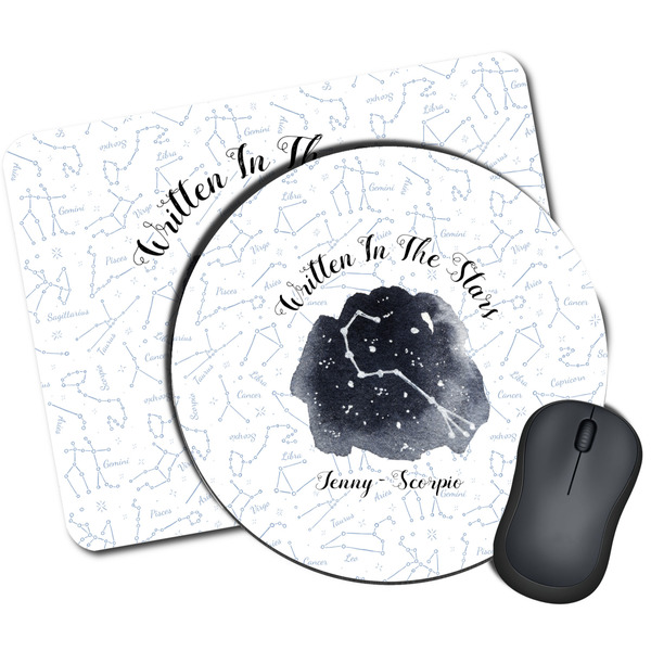 Custom Zodiac Constellations Mouse Pad (Personalized)
