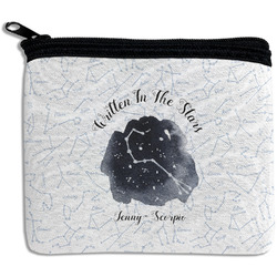 Zodiac Constellations Rectangular Coin Purse (Personalized)