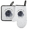 Zodiac Constellations Left Oven Mitt & Pot Holder Set w/ Name or Text