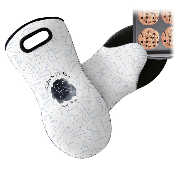 Zodiac Constellations Neoprene Oven Mitt