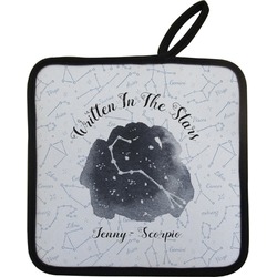 Zodiac Constellations Pot Holder w/ Name or Text