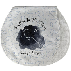 Zodiac Constellations Burp Pad - Velour w/ Name or Text