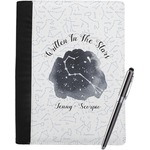 Zodiac Constellations Notebook Padfolio - Large w/ Name or Text