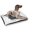 Zodiac Constellations Outdoor Dog Beds - Large - IN CONTEXT