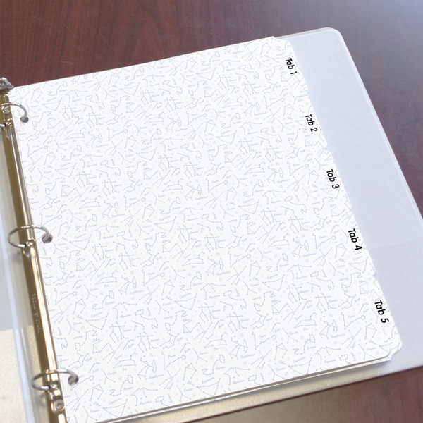 Zodiac Constellations Page Dividers - Set of 5 - In Context