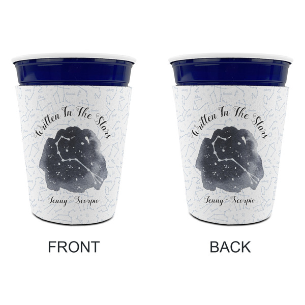 Zodiac Constellations Party Cup Sleeves - without bottom - Approval