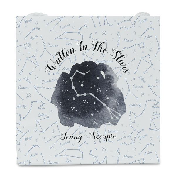 Zodiac Constellations Party Favor Gift Bag - Matte - Front
