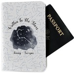 Zodiac Constellations Passport Holder - Fabric (Personalized)