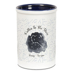 Zodiac Constellations Ceramic Pencil Holders - Blue