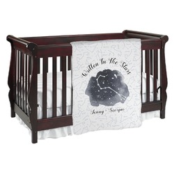 Zodiac Constellations Baby Blanket (Personalized)