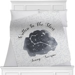 Zodiac Constellations Minky Blanket (Personalized)