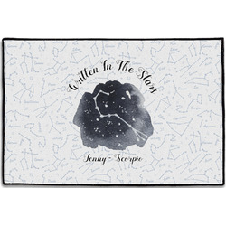 Zodiac Constellations Door Mat - 36"x24" (Personalized)
