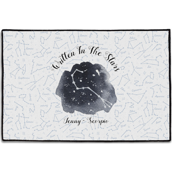 Zodiac Constellations Personalized Door Mat - 36x24 (APPROVAL)
