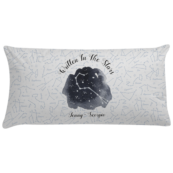 Custom Zodiac Constellations Pillow Case - King (Personalized)
