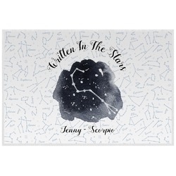 Zodiac Constellations Laminated Placemat w/ Name or Text