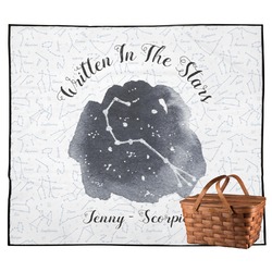 Zodiac Constellations Outdoor Picnic Blanket (Personalized)