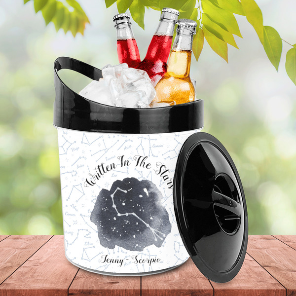 Zodiac Constellations Plastic Ice Bucket - LIFESTYLE