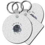 Zodiac Constellations Plastic Keychain (Personalized)