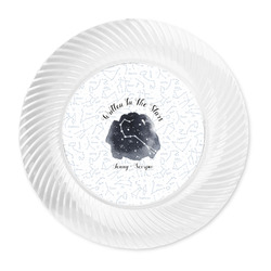 Zodiac Constellations Plastic Party Dinner Plates - 10" (Personalized)