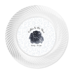Zodiac Constellations Plastic Party Dinner Plates - 10" (Personalized)