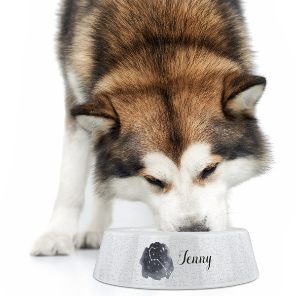 Zodiac Constellations Plastic Pet Bowls - Large - LIFESTYLE