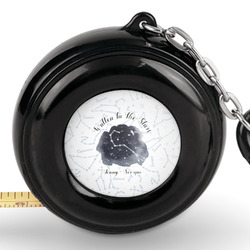 Zodiac Constellations Pocket Tape Measure - 6 Ft w/ Carabiner Clip (Personalized)