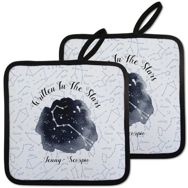 Zodiac Constellations Pot Holders - Set of 2 MAIN