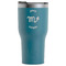 Zodiac Constellations RTIC Tumbler - Dark Teal - Front