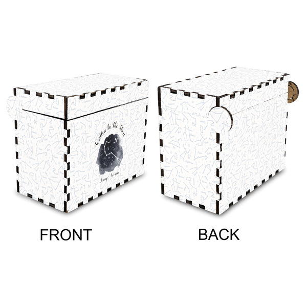 Zodiac Constellations Recipe Box - Full Color - Approval