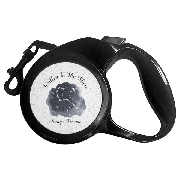 Custom Zodiac Constellations Retractable Dog Leash - Large (Personalized)