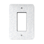Zodiac Constellations Rocker Style Light Switch Cover - Single Switch