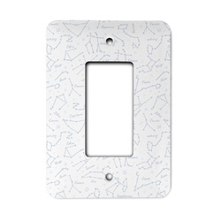 Zodiac Constellations Rocker Style Light Switch Cover (Personalized)