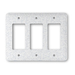 Zodiac Constellations Rocker Style Light Switch Cover - Three Switch