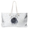 Zodiac Constellations Large Rope Tote Bag - Front View